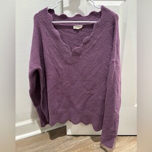 ee:some purple sweater medium